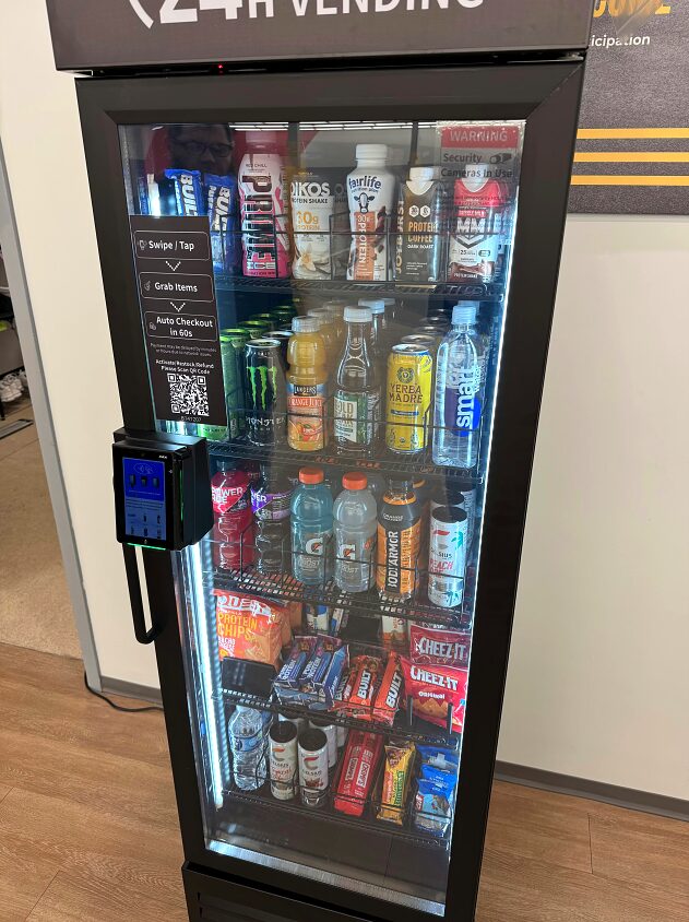Standalone smart cooler — Bullet Vending install in the Palouse region